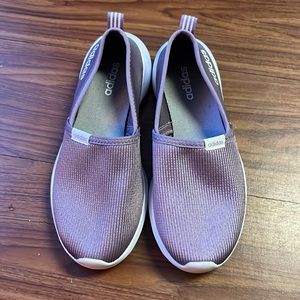 NWOT Adidas Lavender Slip On Sneakers